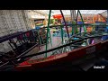 Teenage Mutant Ninja Turtles Coaster | World's Steepest Indoor Coaster Ride | TMNT Shellraiser 2022
