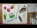 illustrating with alcohol markers 🍓 tips with Ohuhu markers