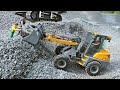 MLC8 Mini Loader Work At The Construction / MAN 8x8