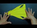 origami sencillo || El avión más nuevo hecho de papel.