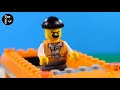 Lego Bank Robbery Heist Bomb Lego City Police Brickfilm Catch the crooks Stop Motion Animation