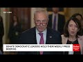 BREAKING NEWS: Senate Democratic Leaders Hold Press Briefing Amidst Calls For Biden To Drop 2024 Bid