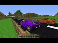 Which CAR IS BETTER LAVA VS WATER in Minecraft ? LAVA WATER PORTAL for UPGRADE CAR in Minecraft !