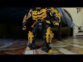 MPM-3 Bumblebee VS MPM-5 Barricade (ShortStopMotion) #bumblebeevsbarricade #transformersstopmotion