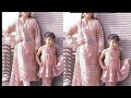 Mother Daughter Eid Dress designs 2024/Mother daughter same dress designing ideas/Eid Collection