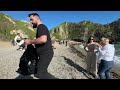 Durdle Door Beach Dorset England UK Walk Hike #travelinuk #lifeinlondon  #travel #vlog