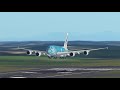 ANA - All Nippon Airways (Airbus A380-8000 - TakeOff & Landing Global | Narita Int'l Airport.