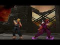 Ken Burn vs God Akuma. Street Fighter MUGEN