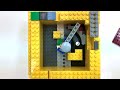 LEGO　レゴ　十時型のロックで鍵を閉める宝箱　Built by T.N.