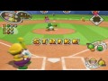 Mario Superstar Baseball Gameplay: Donkey Kong Vs. Wario