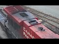 【Port Coquitlam Railyard Compilation】shunting and some rare locomotives