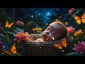 Sleep Instantly Within 3 Minutes ❤️ Sleep Music for Babies 🎵Mozart Brahms Lullaby (Slowed)