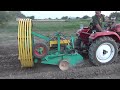 Картофелеуборочный комбайн! Испытание на тяжелой почве! / Potato harvester