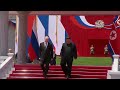Путин в Северной Корее: Церемония встречи в Пхеньяне | Putin - Kim Jong Un | FULL