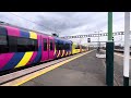 350368+350104 (Eurovision) depart Nuneaton 26/3/24