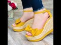 Sandalias 💥 De Cuña De Mujer Súper Bonitas Para Todos Los Estilos