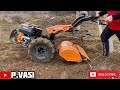 MOTOCULTIVATOR O’MAC MV 15000E - LA FREZAT ÎN VIȚA DE VIE