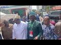 WATCH: Moment Makinde, Udom Emmanuel, Ortom, Others Arrive For PDP NEC Meeting