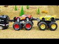 Diy tractor mini Bulldozer to making concrete road | Construction Vehicles, Road Roller