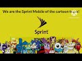 The power of Sprint Mobile with Cartoons
