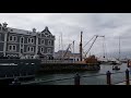 Ship arriving at Waterfront (Cape Town)