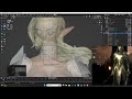 Blender 3D Character Sculpting ELF P6