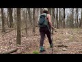Hiking Peters Mountain Ridge vía Appalachian Trail - Pennsylvania