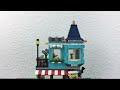 Lego Creator 31105 Townhouse Toy Store. Unboxing and Speed build. Stop Motion Animation.