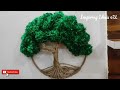 DIY Expensive Look Tree Of Life Dream Catcher | DIY Jute Rope Wall Hanging | Macrame Tree Of Life