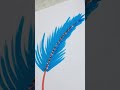 feather #trending #youtube #viral #shorts #paint #beautiful #ytshorts #art