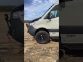 Next-level Sprinter Van Wheel/Tire Transformation 🛞 #beforeandafter #sprinter #vanlife #4x4