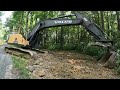 Cleaning Up The Jobsite And Retaining Wall Cutout