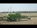 HARVESTING HAY  BALES