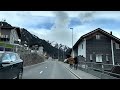 Car Drive 4K - The View - Liechtenstein Triesenberg (Schaan - Vaduz - Triesenberg - Malbun - Steg)