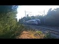 Trains near Agios Stefanos station | June 2024