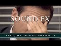 SOUND FX - Bad Joke Drum Sound Effect (Comedy Punchline Rimshot Drum Sound Effect)