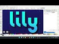 LILY Logo Design Process with Grid System - INKSCAPE TUTORIAL