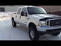 2000 FORD F250 CREW CAB LARIAT 4X4 7.3 POWERSTROKE TURBO DIESEL