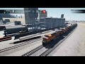 Train Sim World 4 TSW 4 Перевал Кахон. Поезд из вагонов-автовозов.