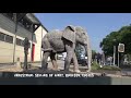 Aachen - top views of the historical students' city in the hard of europe in HD