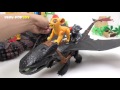 Dinosaurs army is coming! Lion Guard! Defeat the King Dinosaur with Dark Dragon! - DuDuPopTOY