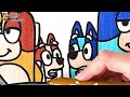 Draw And Color Bluey And Her Family In The Car 🐶🐕🚗 Drawings For Kids