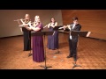 Shimmering Silver Flute Quartet: Tico Tico no Fuba