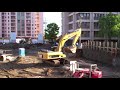 Caterpillar Excavators at Work-New Westminster-Metro Vancouver BC