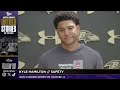 Kyle Hamilton on Nate Wiggins and Zach Orr | Baltimore Ravens