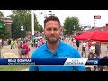 Nice weather and big crowds for the Day 1 of the Iowa State Fair