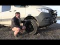 Mercedes Vanlife Camping: The Biggest Tires for a 4x4 Sprinter!