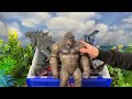 GIANT Godzilla and King Kong Collection! New Godzilla vs Kong, Skull Island, Rampage Monsters!