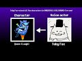 TOBY FOX VOICED EVERYONE! (UNDERTALE & DELTARUNE)