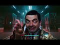 Mr Bean in Cyberpunk 2077